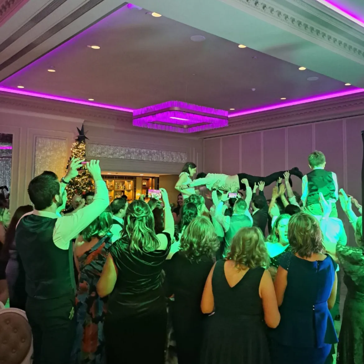 After Band Wedding DJ DJ Matsey D performing at The Johnstown Estate – high-energy late night wedding party in Ireland