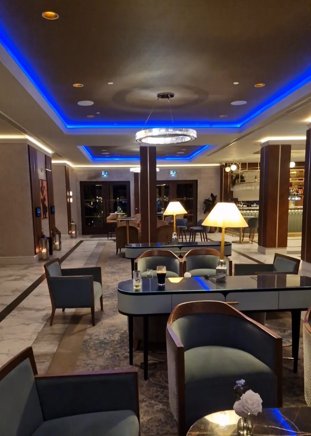 The Johnstown Estate Hotel wedding venue lobby, Co. Meath