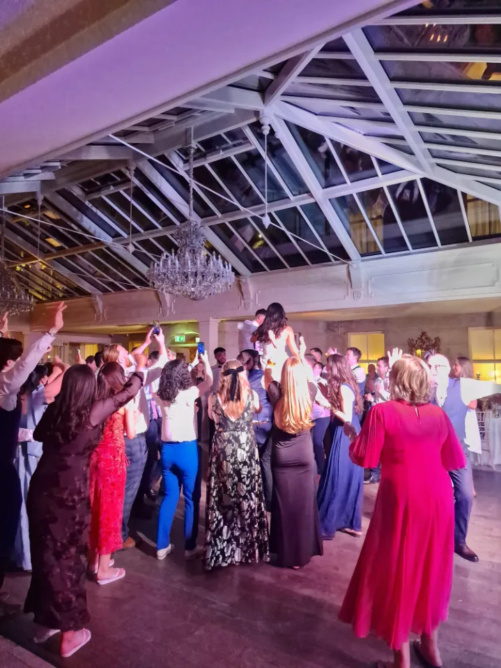 Wedding dancefloor at Tankardstown House Co. Meath — DJ Matsey D