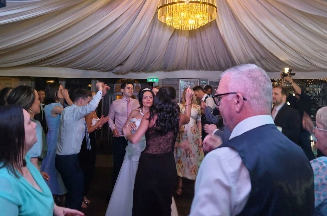 Wedding dancefloor at The Millhouse Slane — DJ Matsey D